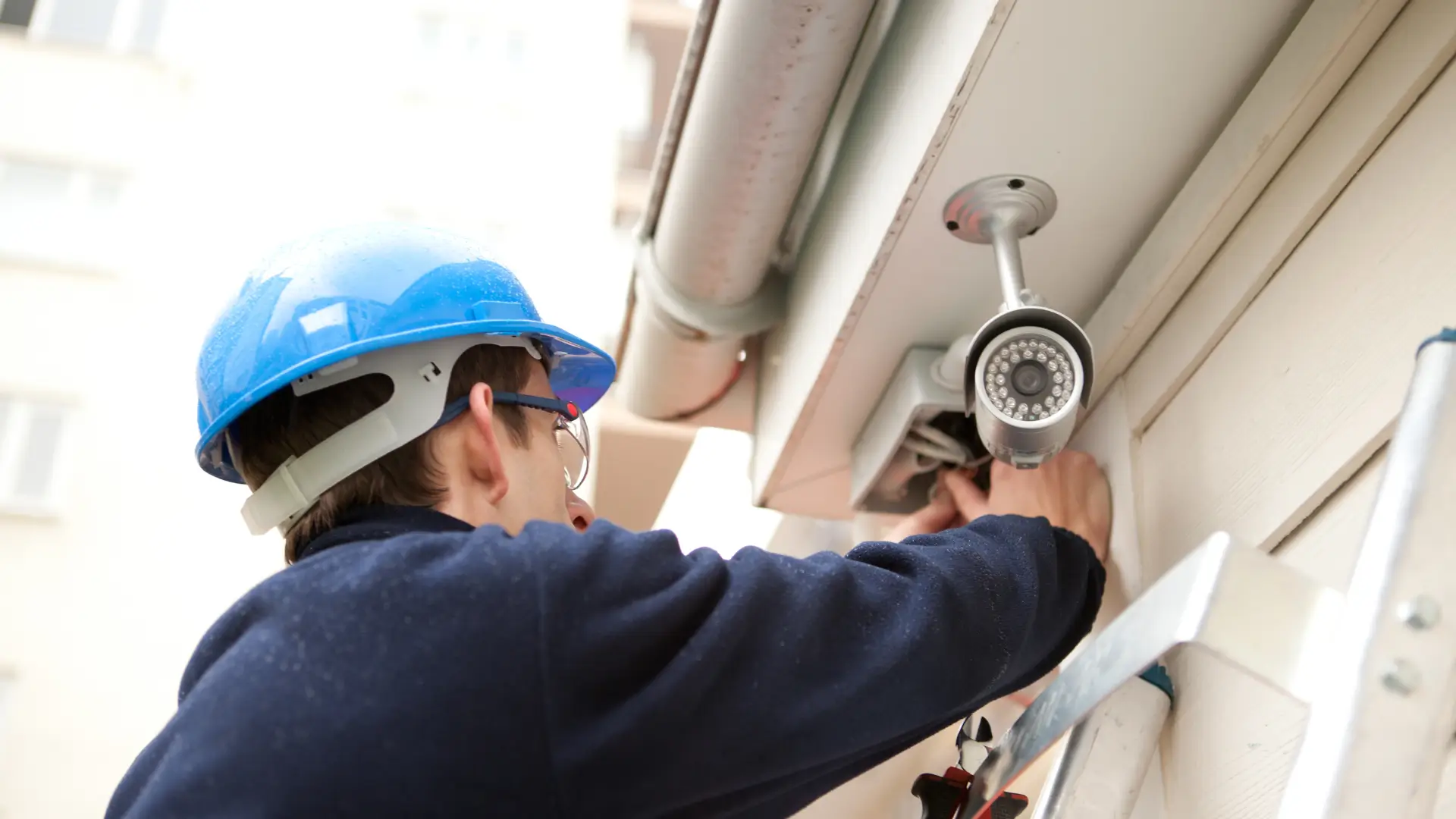 security Camera Installed by Rajvar Technologies